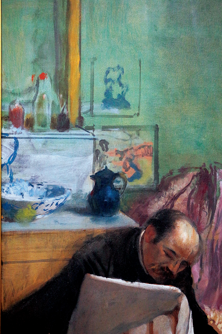  埃德加·德加 Edgar Degas—— 男子肖像 (2)